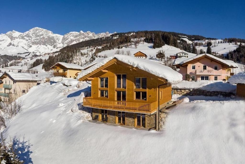 Chalet Ausblicklodge Mühlbach am Hochkönig Dış mekan fotoğraf