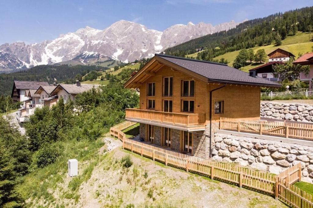 Chalet Ausblicklodge Mühlbach am Hochkönig Dış mekan fotoğraf